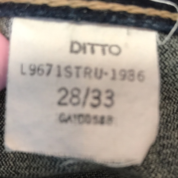 Silver low rise ditto denim - Picture 12 of 14